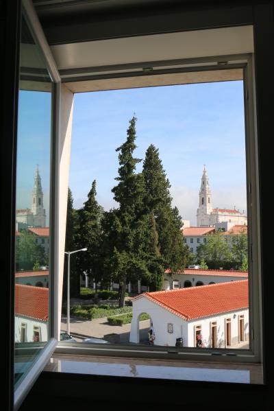 バジリカが見えるお部屋も。