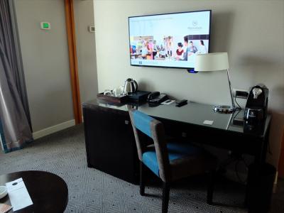 同じくジュニア・スイートのリヴィング部分。