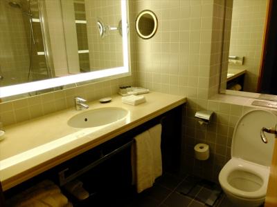 浴室部分はちょっとそっけない感じ。