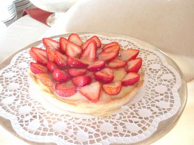 朝からケーキビュッフェ状態