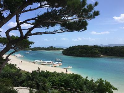 絶景！！透明度の高いエメラルドグリーンの海。