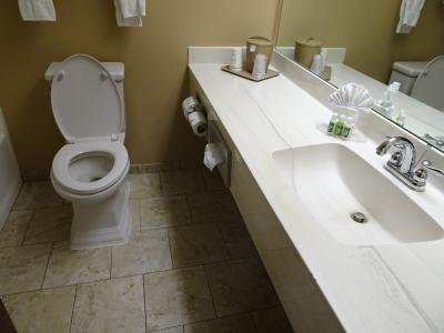 トイレが広いです