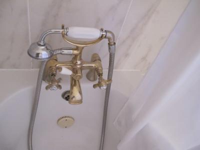 シャワーがレトロな電話に～可愛い！