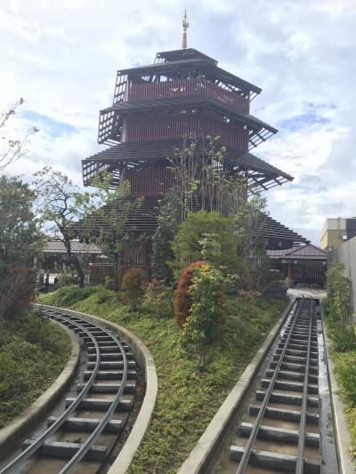 屋上庭園でのんびり