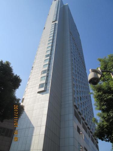 ４０階建てのホテル。