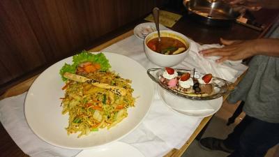 ルームサービスも高すぎず、美味しかったです。