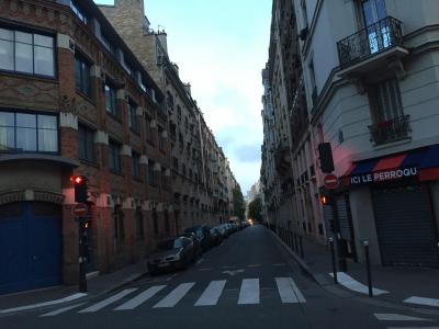 ホテルのとこの通り