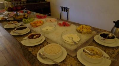 朝食はいろいろありました