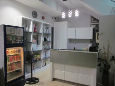 １階のフロントはシンプル