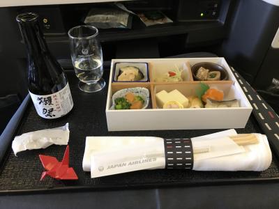 JAL SKY SUITEⅡ（シンガポール発−成田着）