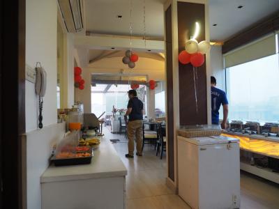 屋上のレストラン