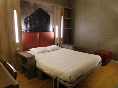 ベッドにしたところ。