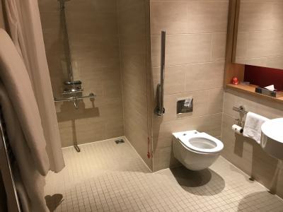 初日のシャワーのみ