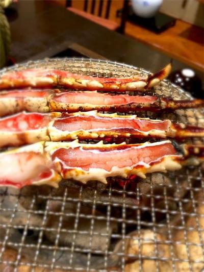 美味しいかにを素敵な場所で
