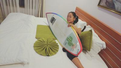 ベッドは、こんな