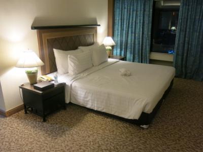 部屋からの展望が売り物のホテル