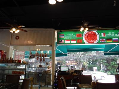 １階のレストラン