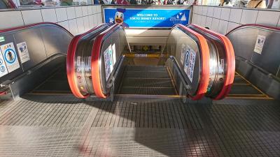 2018年２月現在  駅の中のお手洗いがキレイです！