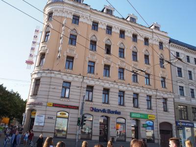 リガ駅からすぐです。