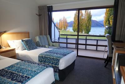 窓からの眺めは最高です