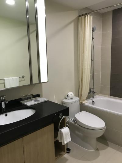 メインのバスタブ付きのバスルーム