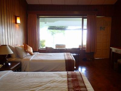 部屋からイラワジ川