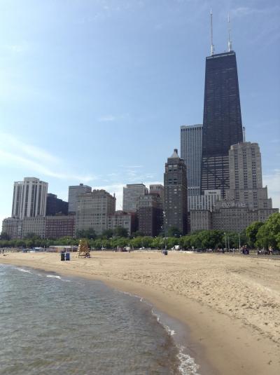 Oak Street Beach(徒歩圏内）