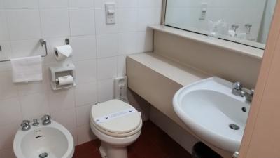 便器に便器ブラシが突っ込んだまま