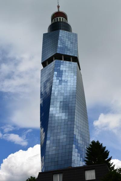ボスニアで1番高いビルからサラエボを一望