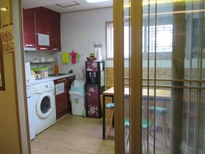 簡単な朝食がいただける食事スペース