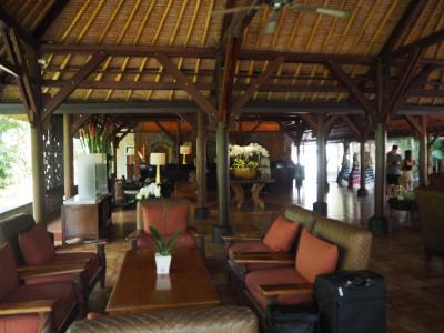 ホテルのフロント