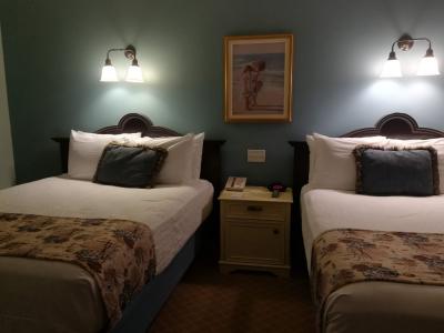 ベッド２つがいいですね！