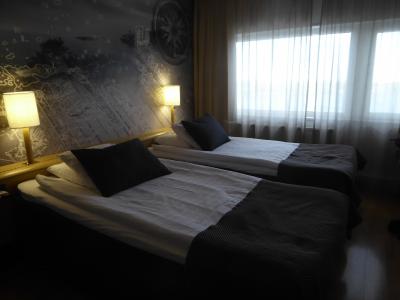 ベッドも快適でした