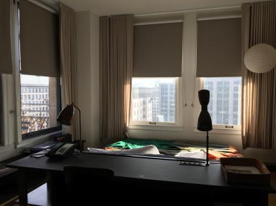 いい感じの光が差して目覚めが気持ちいいです