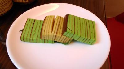 ウエルカムスイーツ、別の日にはフルーツも