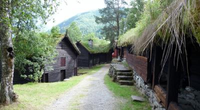 隣接した野外博物館