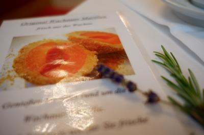 団体旅行客向けだと侮るなかれ、季節のメニューも豊富で美味しいメルク修道院のレストラン♪