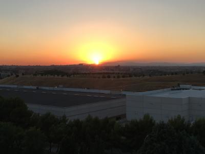 夜22時　日が落ちます