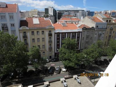 バルコニーから