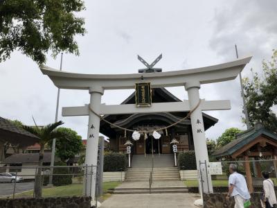 やっと出雲大社で参拝してきました！