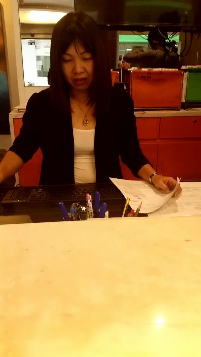 フロントのお姉さんはとても親切