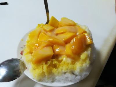 雪花氷じゃないのがイイ