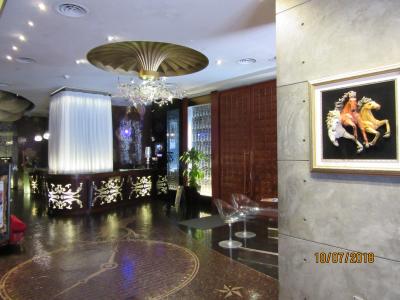 お洒落なロビー