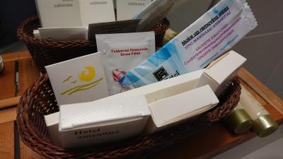 意外に充実したアメニティ