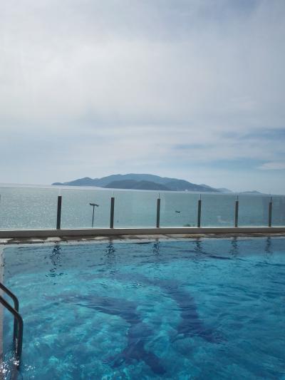 プールからの景色