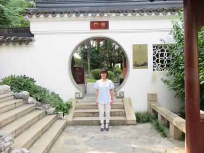 瑞光禅寺の入口、部屋番号と人数が聞かれます