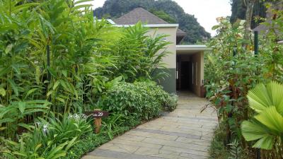 レイクヴィラの入り口