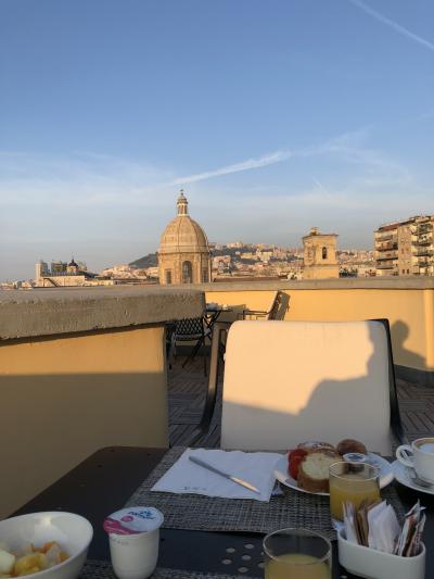 朝食会場からの眺め