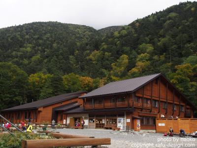 登山開始の一歩手前の宿
