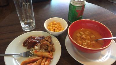 ロンドンの帰りはBAラウンジ